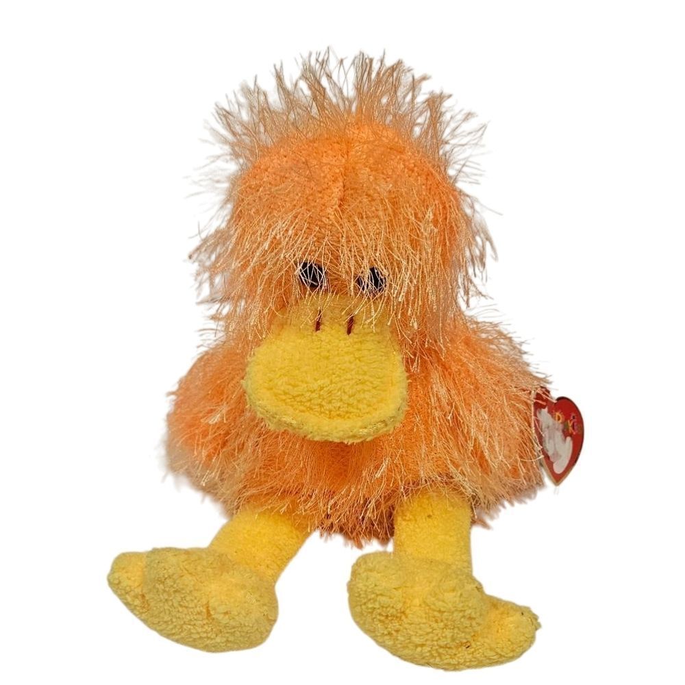 🌹Rare Punkie Collection TY Flip Flop Duck BEANIE BABY with tag